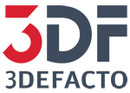 Logo 3Defacto GmbH in Mühltal